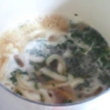 幼児用 ほうれん草の卵とじうどん レシピ 作り方 By 不二子ちゃん2号 楽天レシピ
